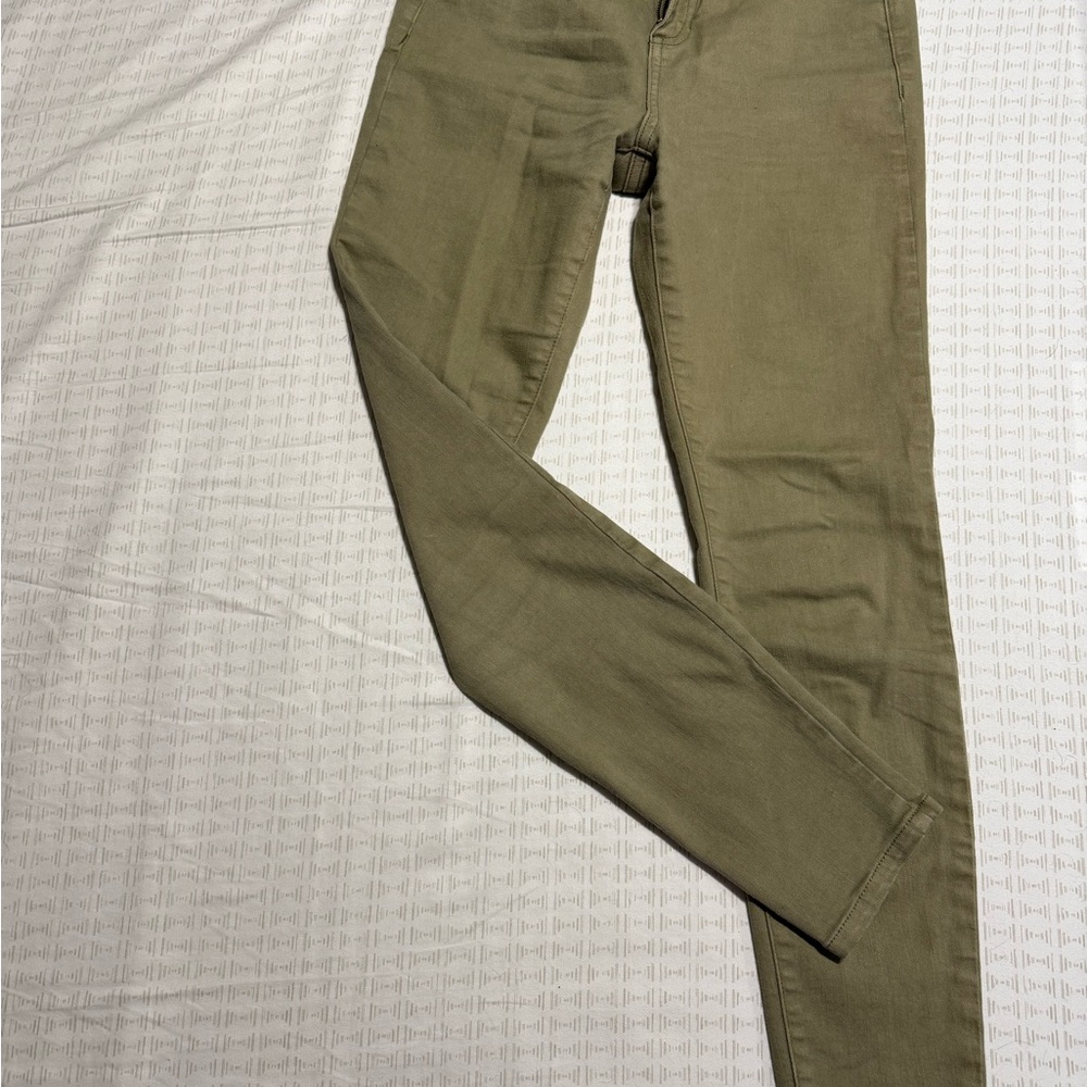 Olive Green Women's Jeans